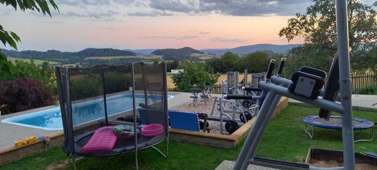 Vila Na Skalce Česká Kamenice Exterior foto